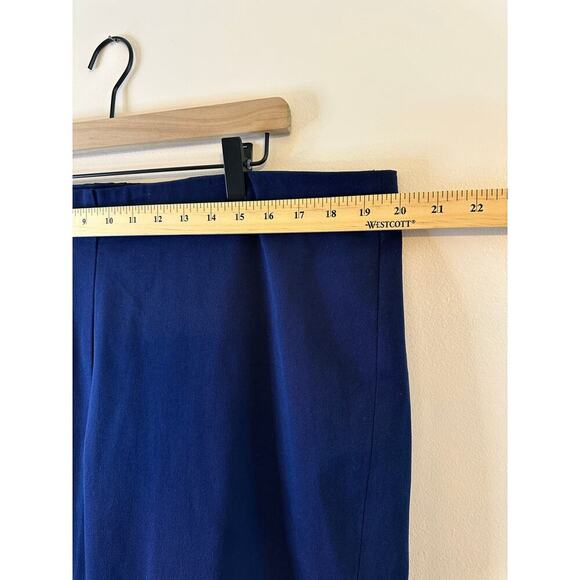 Ralph Lauren Womens Plus Navy High Waist Cotton Blend Ponte Work Legging Sze 18W - Picture 3 of 10